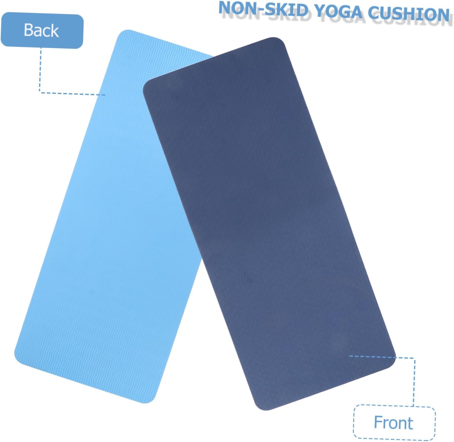 8 Pcs Yoga Mat Yoga Knee Pad Cushion Gym Pads Flooring Rodilleras Para Gym Mujer Yoga Knee Mat Fitness Pilates Knee Pad Thick Knee Pads Yoga Fitness Mat Kneeling Mat Plank Mat - Image 2