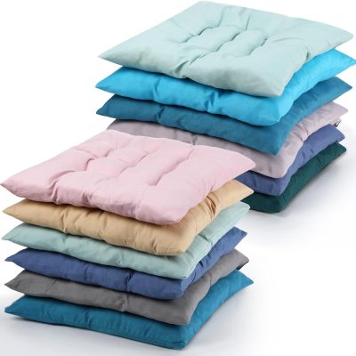 12 Pcs Square Floor Cushions for Classroom 15.7" Floor Pillow for Kids Colorful Meditation Cushion Flexible Seating Floor Cushions Sitting Pillows for Adults Home Chair Yoga Living Room