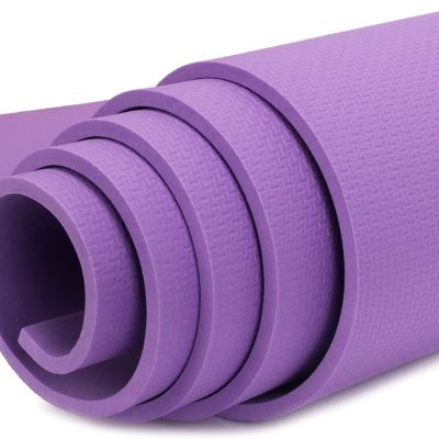 Yoga mat  Yoga Mat 6MM Thick Non-Slip Fitness Pad for Yoga Exercise