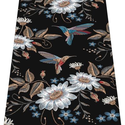 Printed Travel Yoga Mat-1/16 Inch Thick Non Slip Fitness Workout Mat with Carrying Bag, Foldable Lightweight Suede & Natural Rubber Yoga Mat for Yoga Pilates and Fitness 72" L x 24" W x 1.5mm